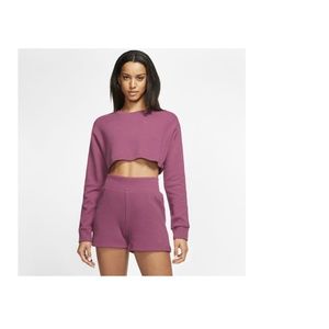 NIKE Sportswear Women's Seasonal Ribbed Top In Purple